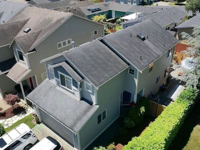 Before Residential Roof Replacement