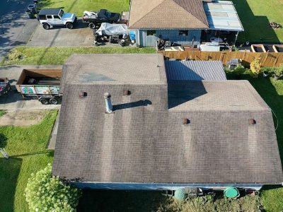 Before Residential Roofing Replacement